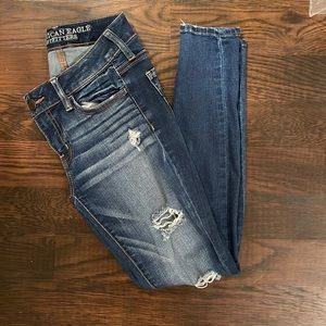 American eagle ripped jeans